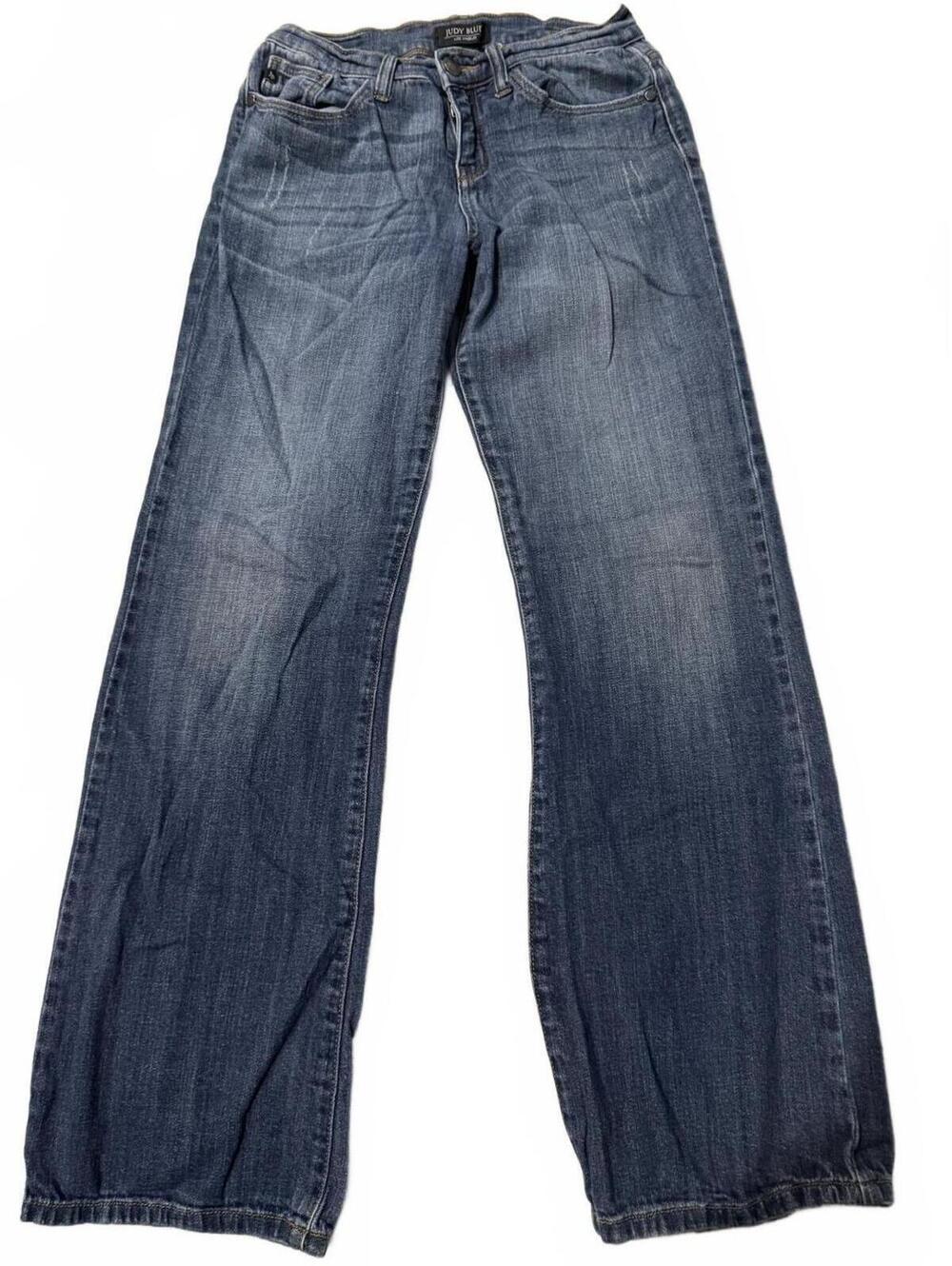 Judy Blue Women's Boot Cut Mid-Rise Blue Denim Jeans Style JB8235DK Size 28